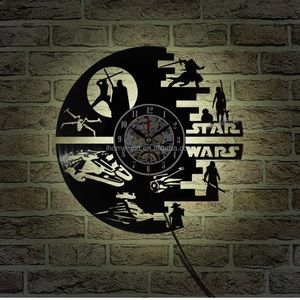 Wall Clock LED Light With Remote Conrol